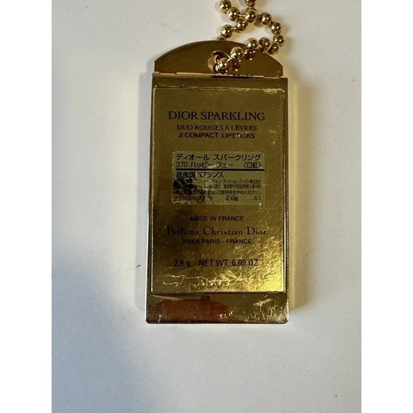 Dior Sparkling Duo Rouges Gold Compact Mirror - Picture 4 of 5